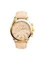 Reloj Para Mujer Analogo Numeros Romanos Beige de Frenezi