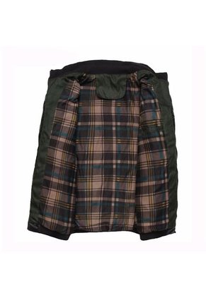 Chaqueta Hombres Calida Cuero PU Poliester 004 Negro Gris