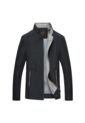 Chaqueta Casual Hombre Cremallera 961 Negro de Frenezi