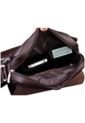 Bolso Hombre Cuero PU YS-4361-DS Medida 19*17*7cm Marron de Frenezi