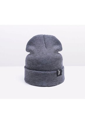 Gorro Lana Unisex Color Gris Oscuro