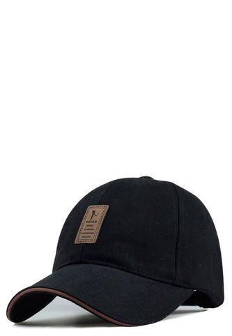 Gorra Golf Ajustable # 2 - Color Negro Logo Marron Frenezi