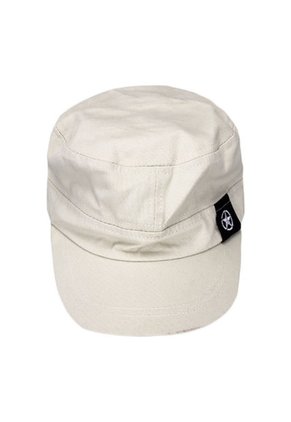 Gorra Plana Estilo Militar Blanco