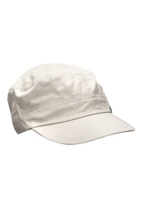 Gorra Plana Estilo Militar Blanco