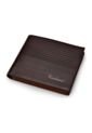 Billetera Vintage Hombres Cuero Delgado LCC-D001 Cafe de Frenezi