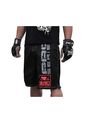 Pantaloneta Deportiva Hombre MMA Boxeo Kick Boxing Negro de Frenezi