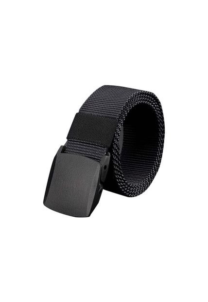 Cinturon Reata Hombre Militar Hebilla ABS 3276 Negro