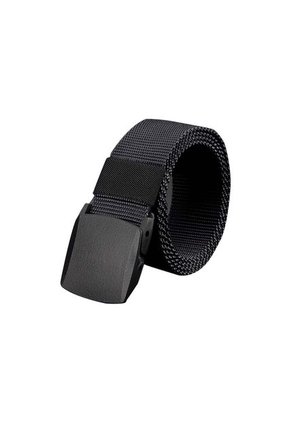 Cinturon Reata Hombre Militar Hebilla ABS 3276 Negro