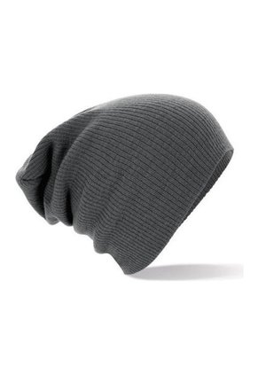 Gorro Lana Unisex Color Gris Oscuro