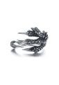 Anillo Garras Dragon Punk Vintage de Frenezi