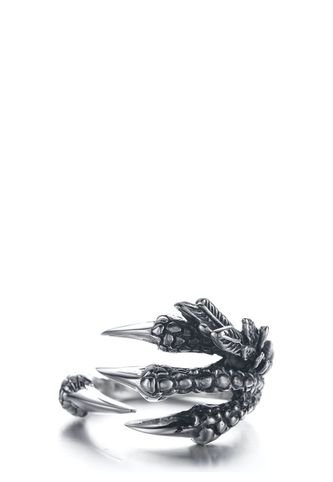 Anillo Garras Dragon Punk Vintage Frenezi