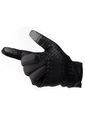 Guantes Ciclismo Negro Windstopper Hombre Dedo Largo de Frenezi