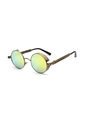 Gafas De Sol Goticas Vintage UV400 Cafe Dorado de Frenezi
