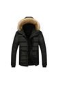 Chaqueta Invierno Gruesa Hombres Casual Capucha P214 de Frenezi