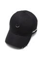 Gorra Beisbol Unisex Argolla Algodon Negro de Frenezi