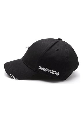Gorra Beisbol Unisex Argolla Algodon Negro