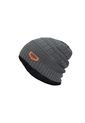 Gorro Invierno Hombre Tejido Grueso Punto Algodon HW Gris de Frenezi