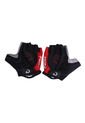 Guantes Ciclismo Medio Dedo Rojo de Frenezi