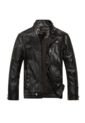 Chaqueta Masculina Cuero PU Motocicleta Hombres 8822 de Frenezi