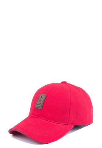 Gorra Golf Ajustable # 2 - Color Rojo Logo Marron Frenezi