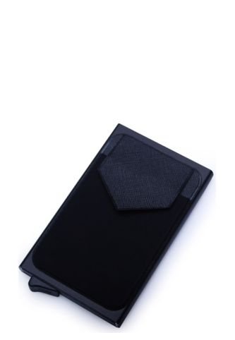 Billetera Cartera Aluminio Proteccion RFID QB0097 Negro Frenezi