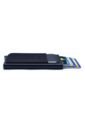 Billetera Cartera Aluminio Proteccion RFID QB0097 Negro de Frenezi