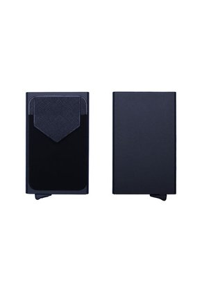 Billetera Cartera Aluminio Proteccion RFID QB0097 Negro