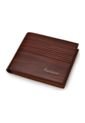 Billetera Vintage Hombres Cuero Delgado LCC-D001 Marron de Frenezi