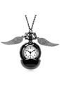 Reloj Snitch Dorada Harry Potter Cadena Acero Color Negro de Frenezi