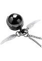Reloj Snitch Dorada Harry Potter Cadena Acero Color Negro de Frenezi