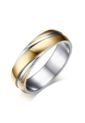 Anillo Acero Inoxidable Parejas Compromiso R-057 de Frenezi