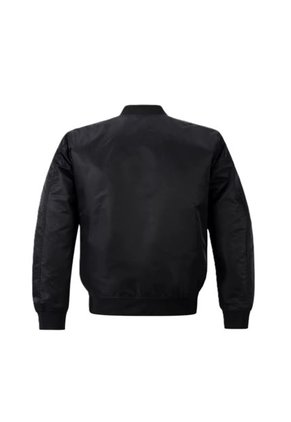 Chaqueta Hombre Piloto Militar Aviador Gruesa 8088 Negro