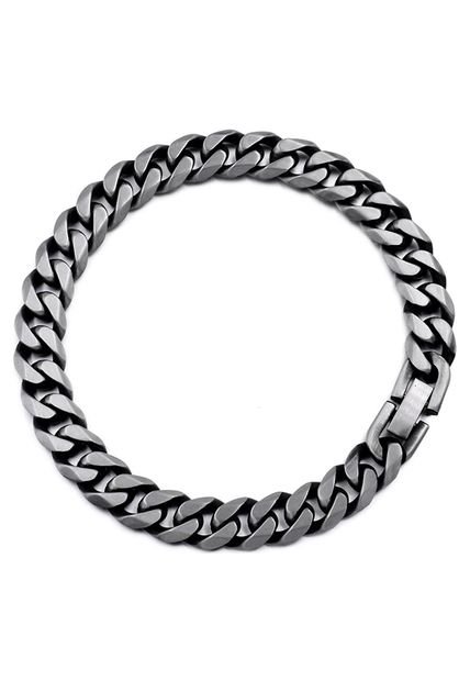Pulsera Manilla Hombres Acero Inoxidable B284 Envejecida