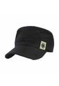 Gorra Plana Estilo Militar Negro de Frenezi
