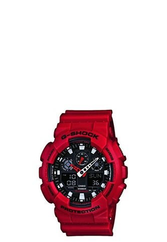Reloj Para Hombre G-Shock Ga_100B_4 Rojo G SHOCK
