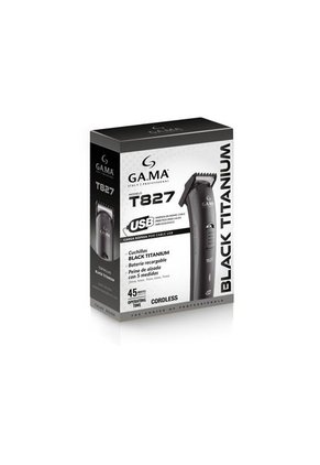 Clipper Gama Titanium T827 110V -Negro