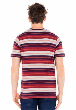 Camiseta Gris-Rojo Gangsta