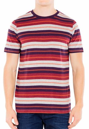 Camiseta Gris-Rojo Gangsta