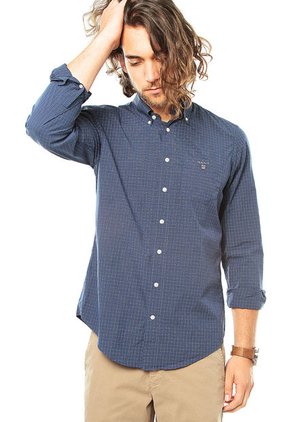 Camisa Azul GANT