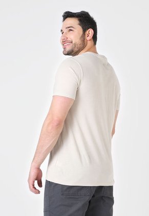 Camiseta x2 Beige-Verde GAP