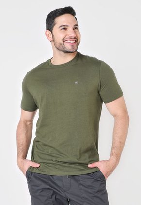 Camiseta x2 Beige-Verde GAP