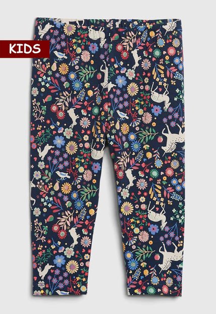 Leggings Azul-Multicolor GAP Kids