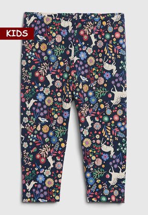 Leggings Azul-Multicolor GAP Kids