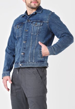 Chaqueta Denim Azul GAP