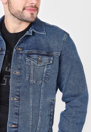 Chaqueta Denim Azul GAP