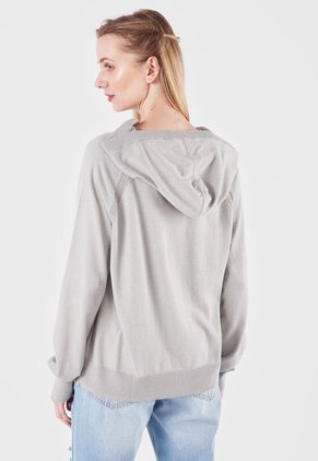 Hoodie Gris-Blanco GAP Femenino