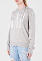 Hoodie Gris-Blanco GAP Femenino de GAP
