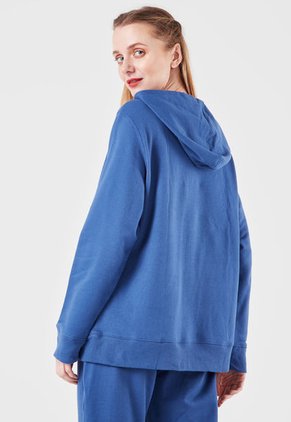 Hoodie Azul-Beige-Blanco GAP