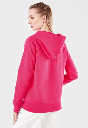 Hoodie Fucsia-Blanco GAP
