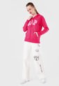 Hoodie Fucsia-Blanco GAP de GAP